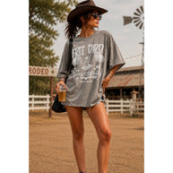 Free Bird Oversized Mineral Washed T-Shirt