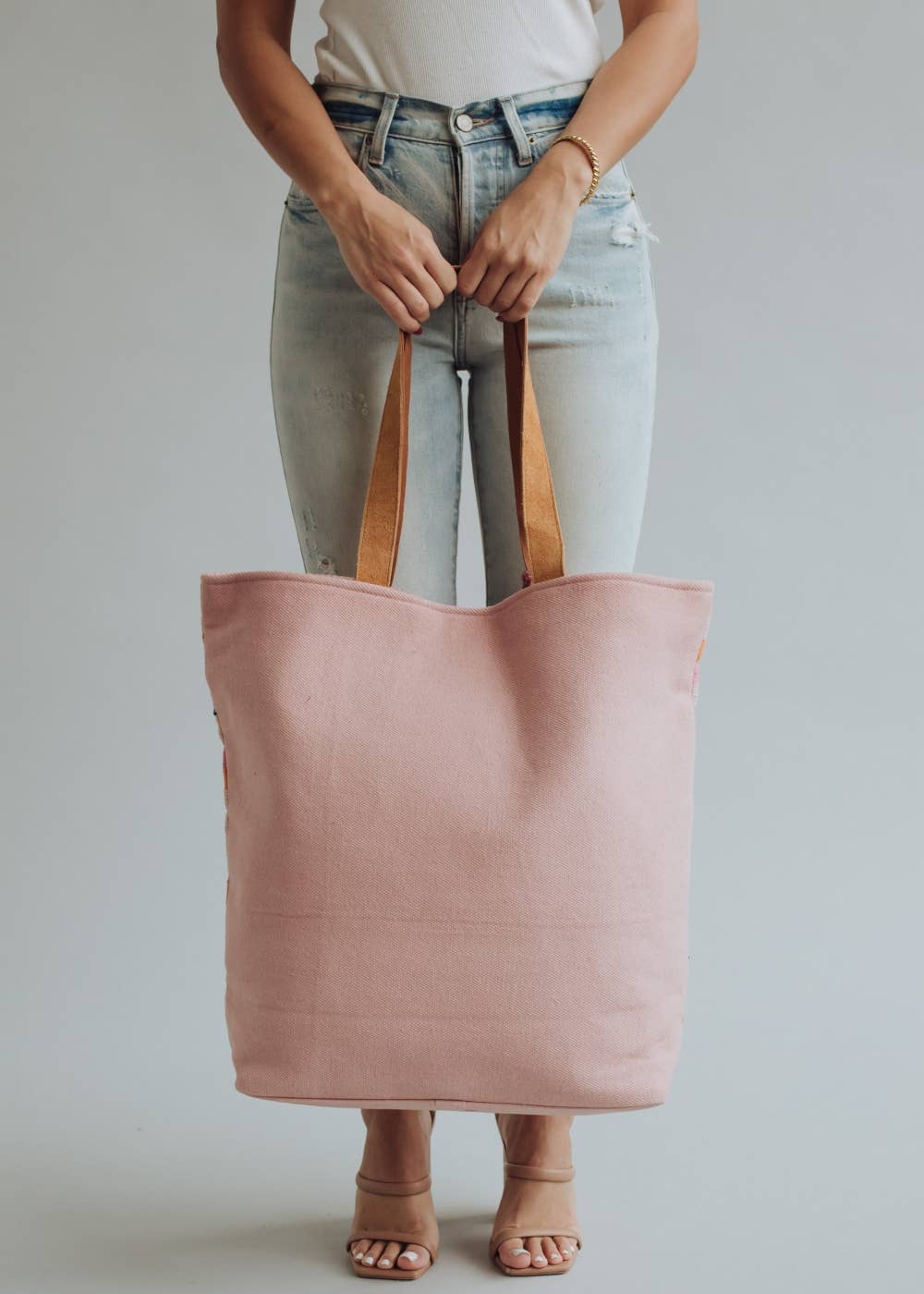 Pink Aztec Tote