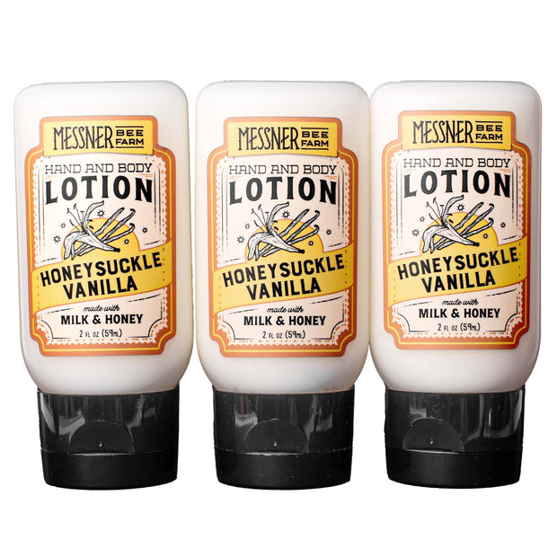 Honeysuckle Vanilla - Milk and Honey Lotion - 2oz Travel