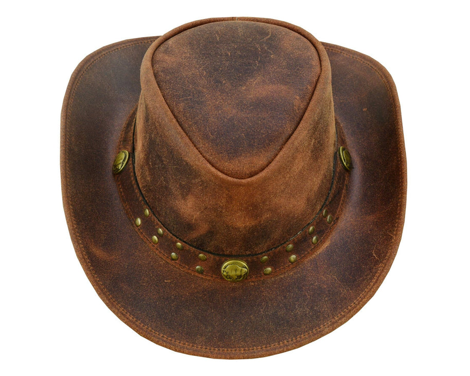 Arizona Leather Western Outback Hat