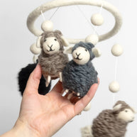 Baby Mobile - Natural Sheep