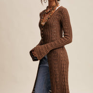 Crochet Longline Cardigan / Duster