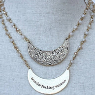 Wonder Woman Necklace in Gold