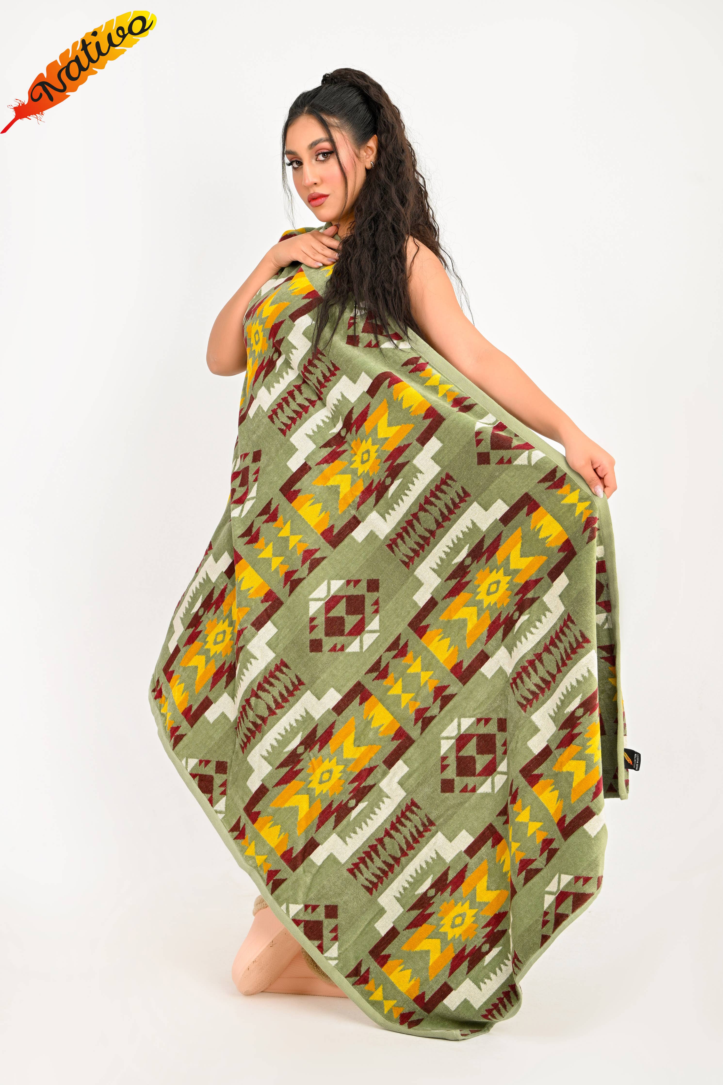 Beach Towel, Santa Fe Sage