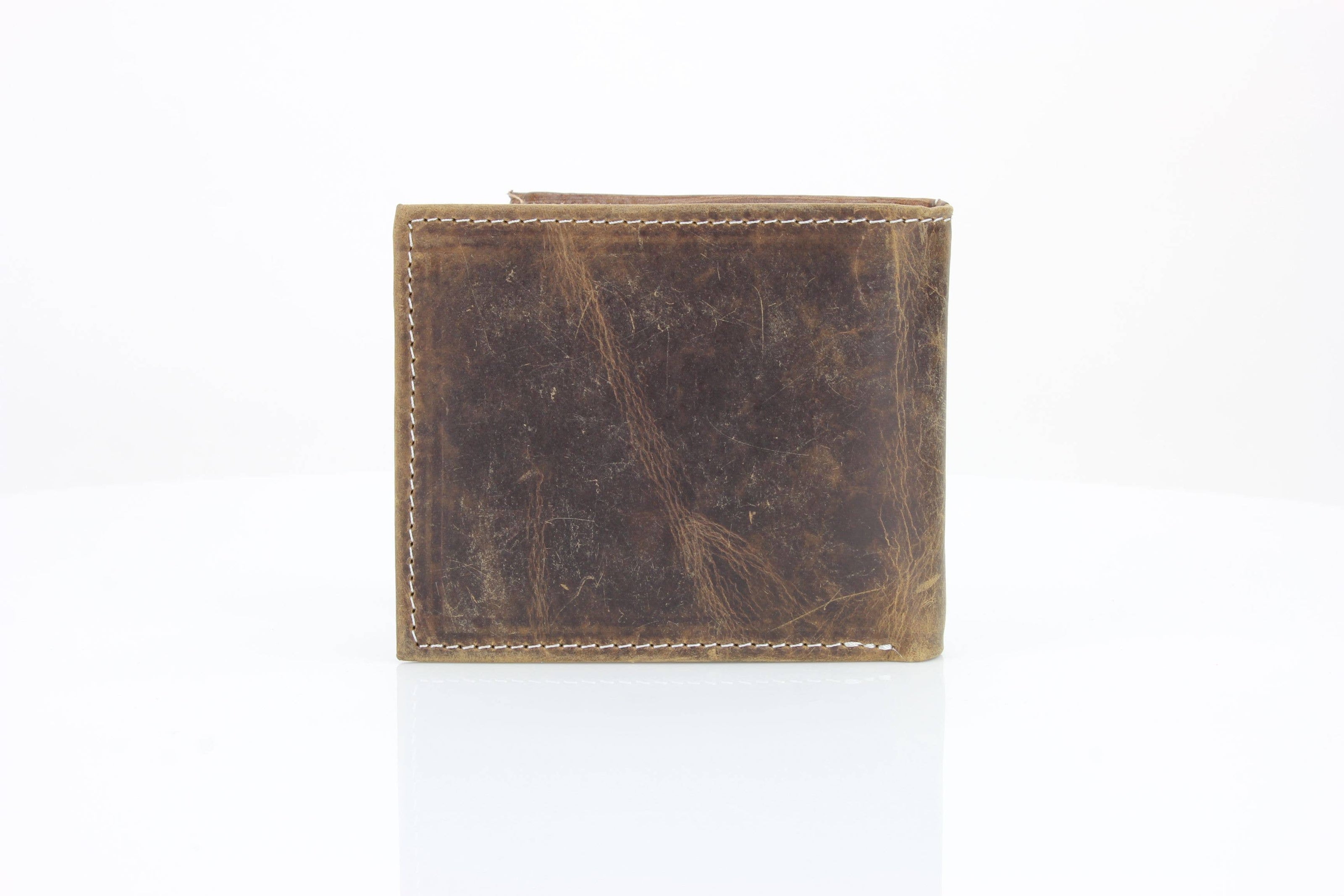 Leather Bifold Tooled Wallet