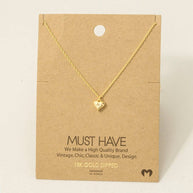 Mini Heart Pendant Necklace