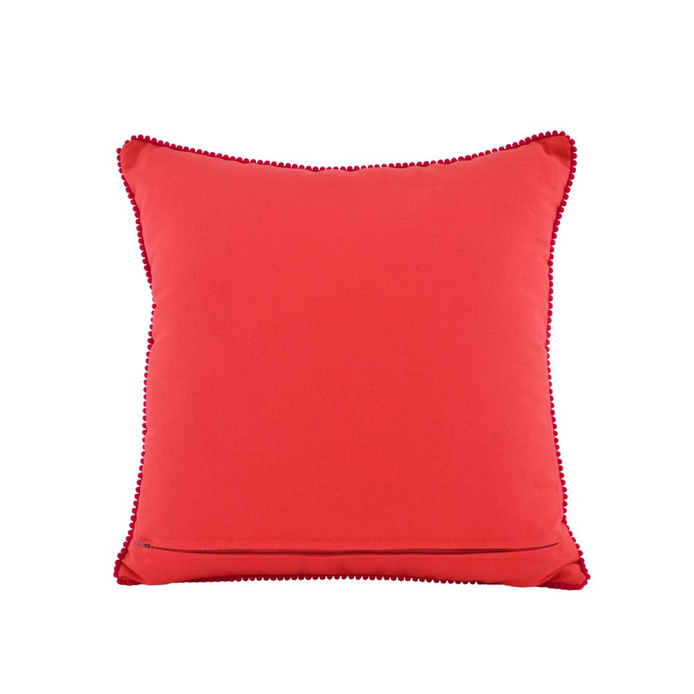 Embroidered Love Pillow