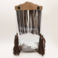 Clear Leather Concert Bag