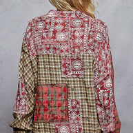 Vintage Washed Plaid Shirt