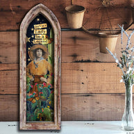 Be a Legend Wood Art