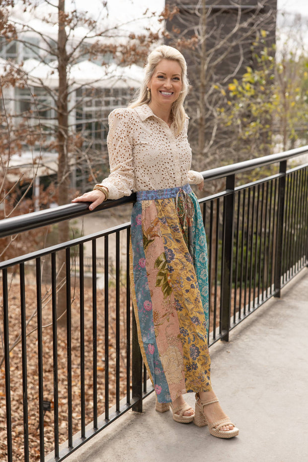 Harmony Patchwork Pants