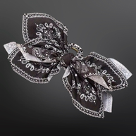 Western Paisley Claw Clip