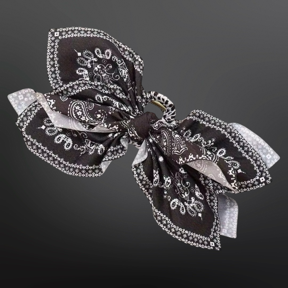 Western Paisley Claw Clip