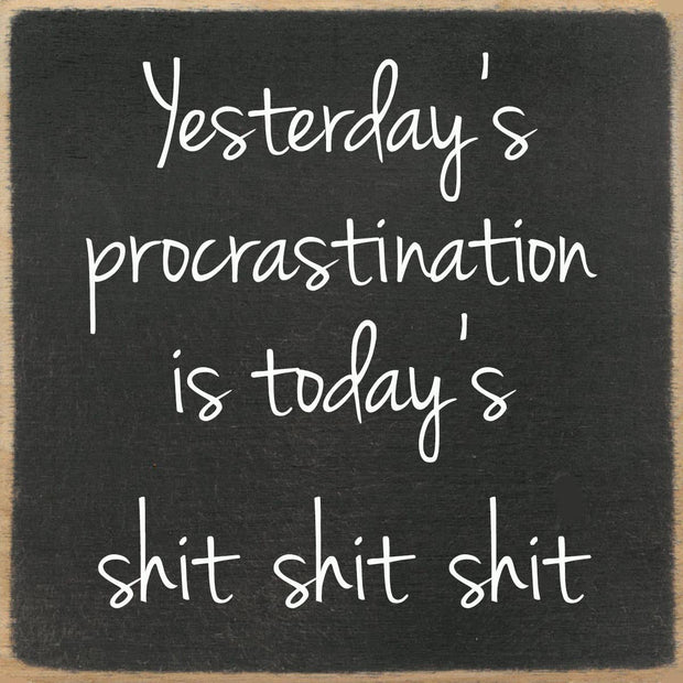 4x4-1053 Procrastination