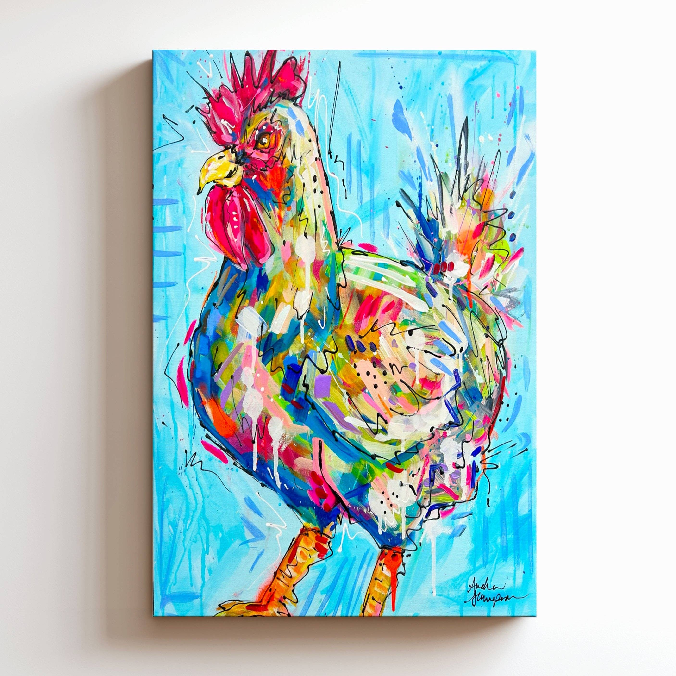 Chicken Canvas