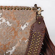 Wallet Hair-On Genuine Western Leather Women Bag