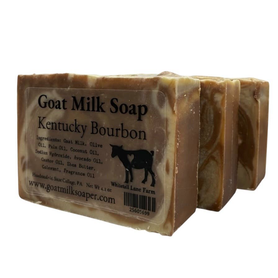 Kentucky Bourbon Goat Milk Soap