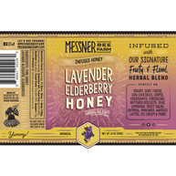 Lavender Elderberry Infused Honey,  12oz