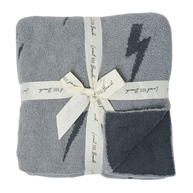 Lightning Bolt Luxe Home Blanket