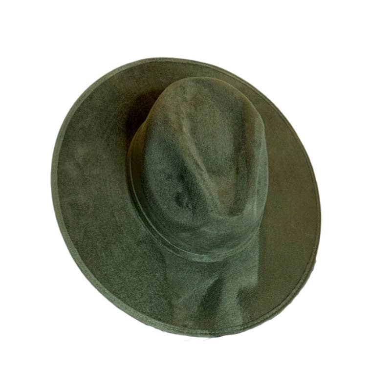 Rancher Vegan Suede Hat 