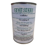 Canned Goat Stuffed Animal