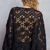 Crochet Chenile Sweater