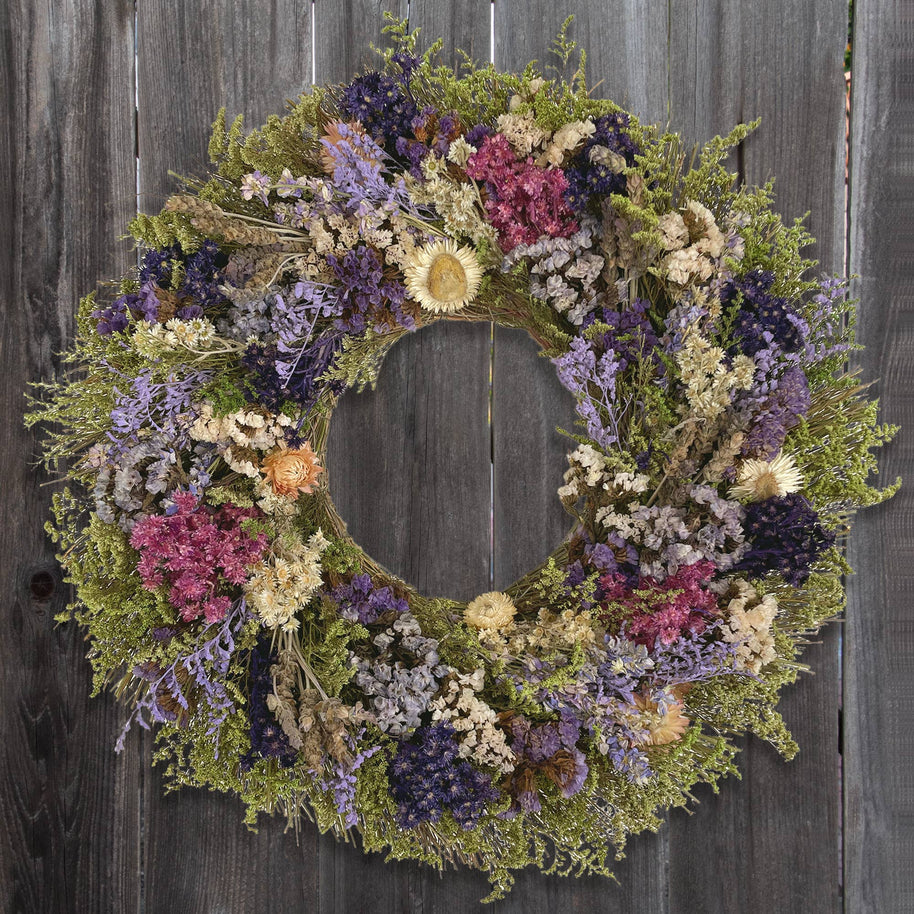 San Anselmo Dried Flower Wreath