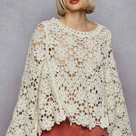 Crochet Chenile Sweater