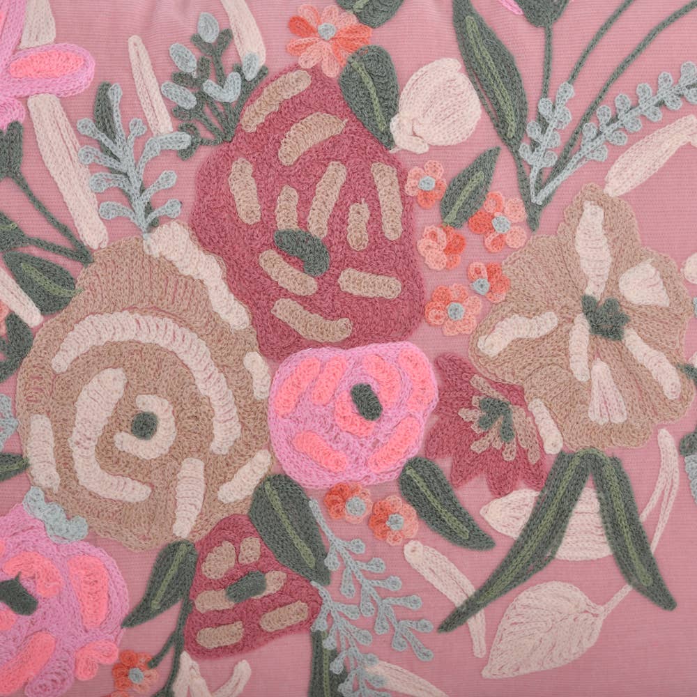 Nursery Floral Pillow 16x24