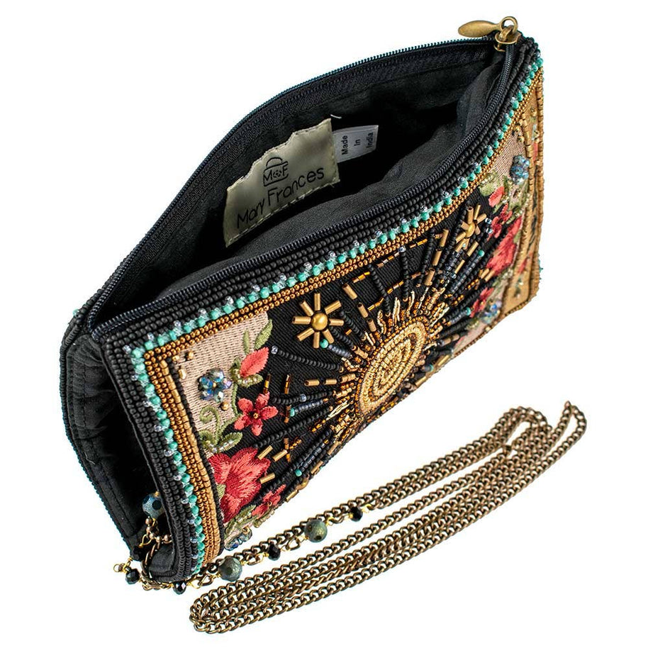 Hand Beaded Shine On Crossbody Phone Bag