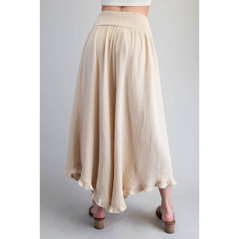Mineral Washed Pants, Oatmeal