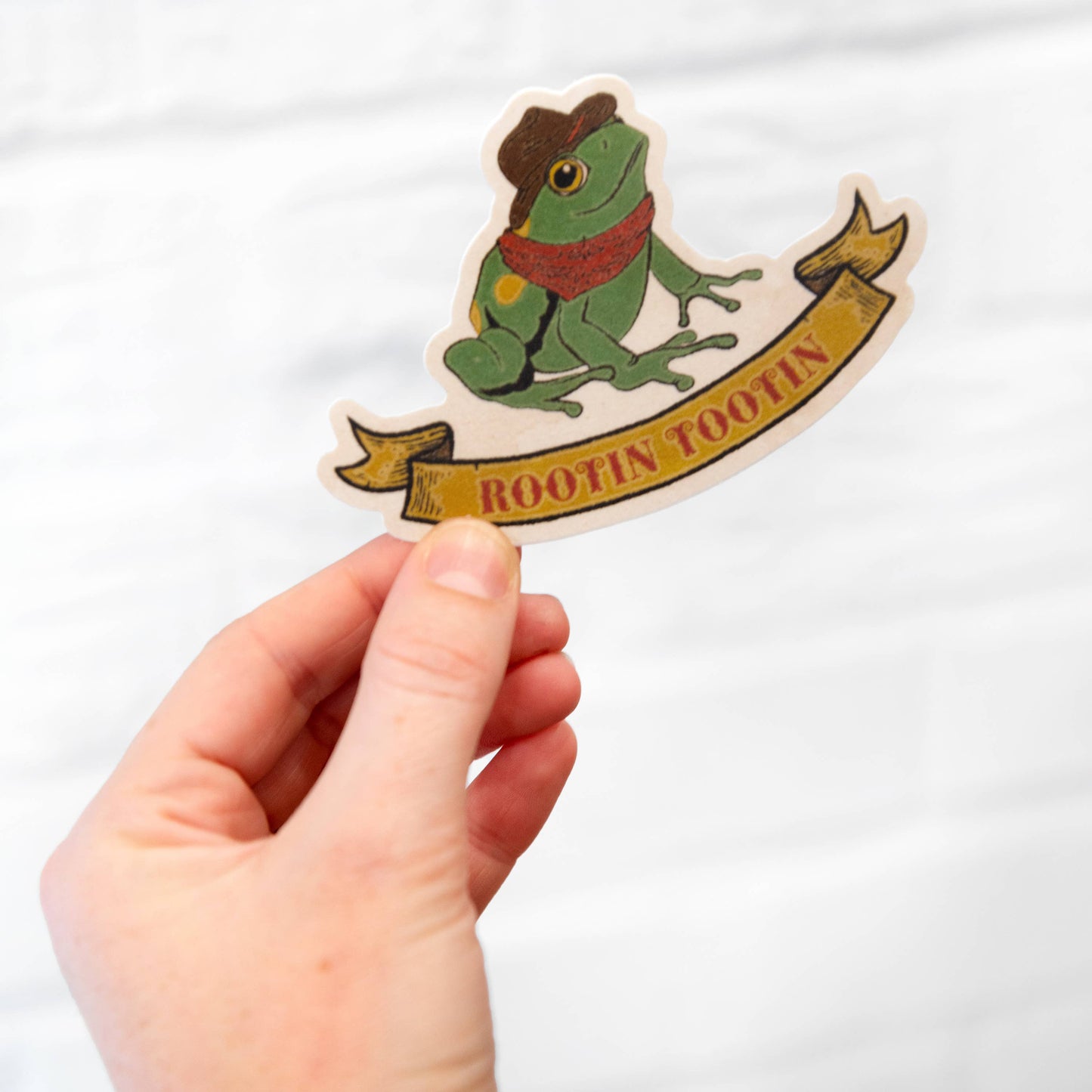 Rootin Tootin Fog Sticker