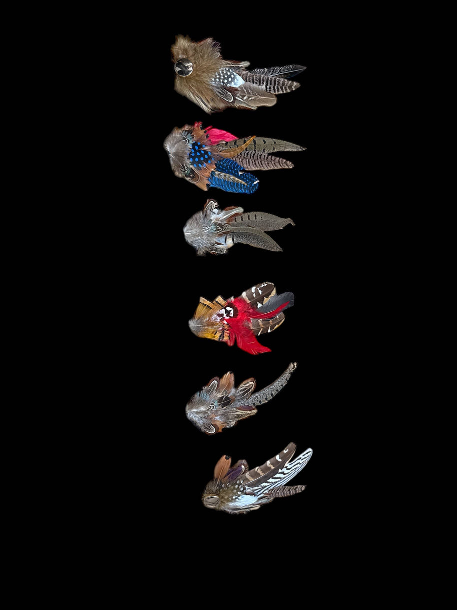 Decorative Side Hat Feathers