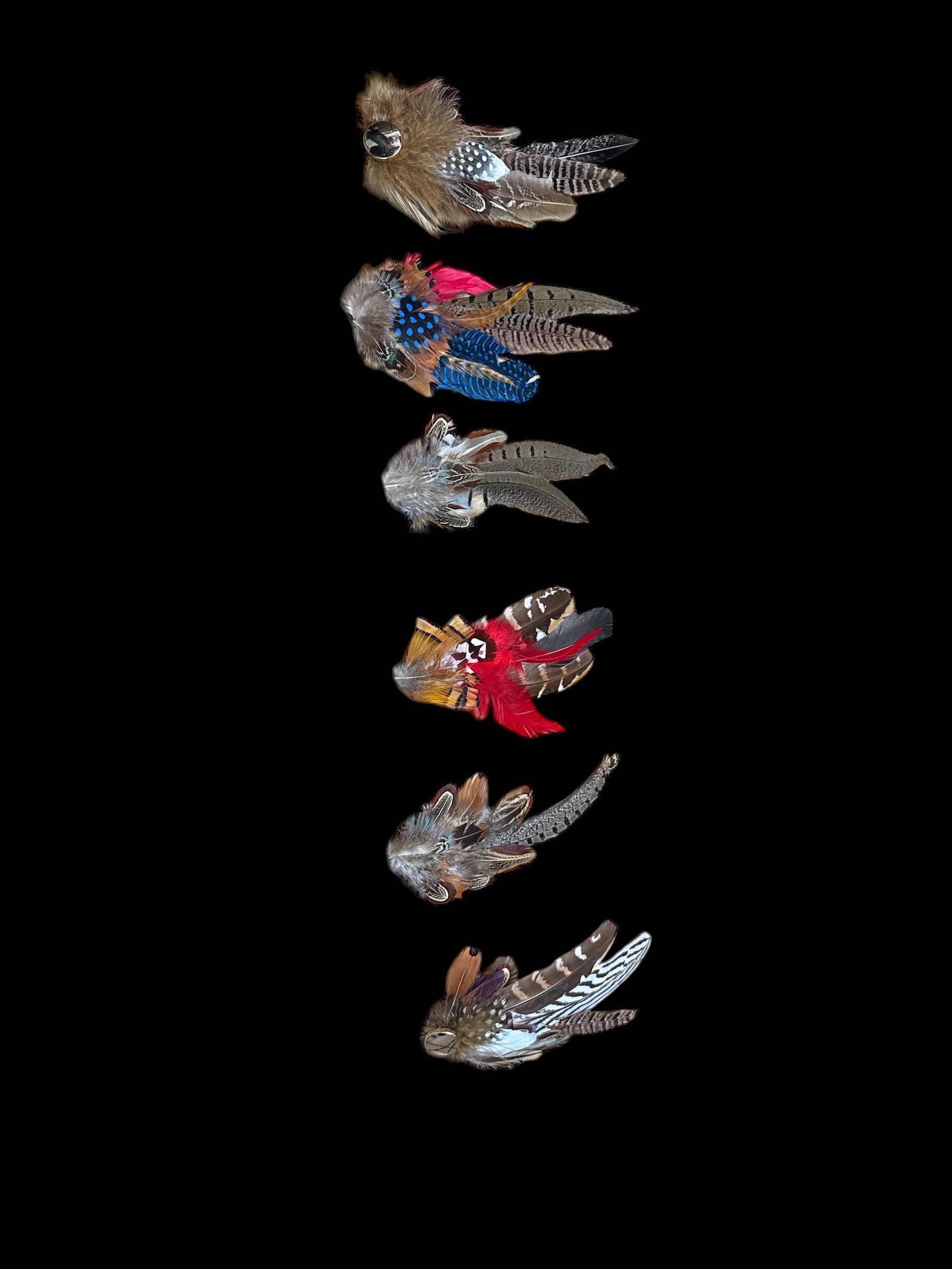 Decorative Side Hat Feathers