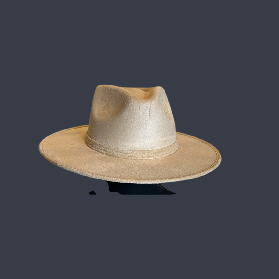 Rancher Vegan Suede Hat 