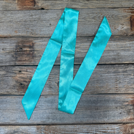 Turquoise  Western Skinny Mini Wild Rag Scarf / Cowgirl Necktie #TW301
