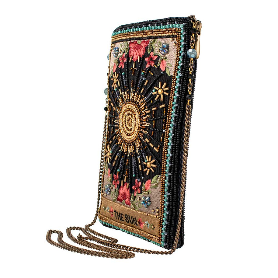 Hand Beaded Shine On Crossbody Phone Bag