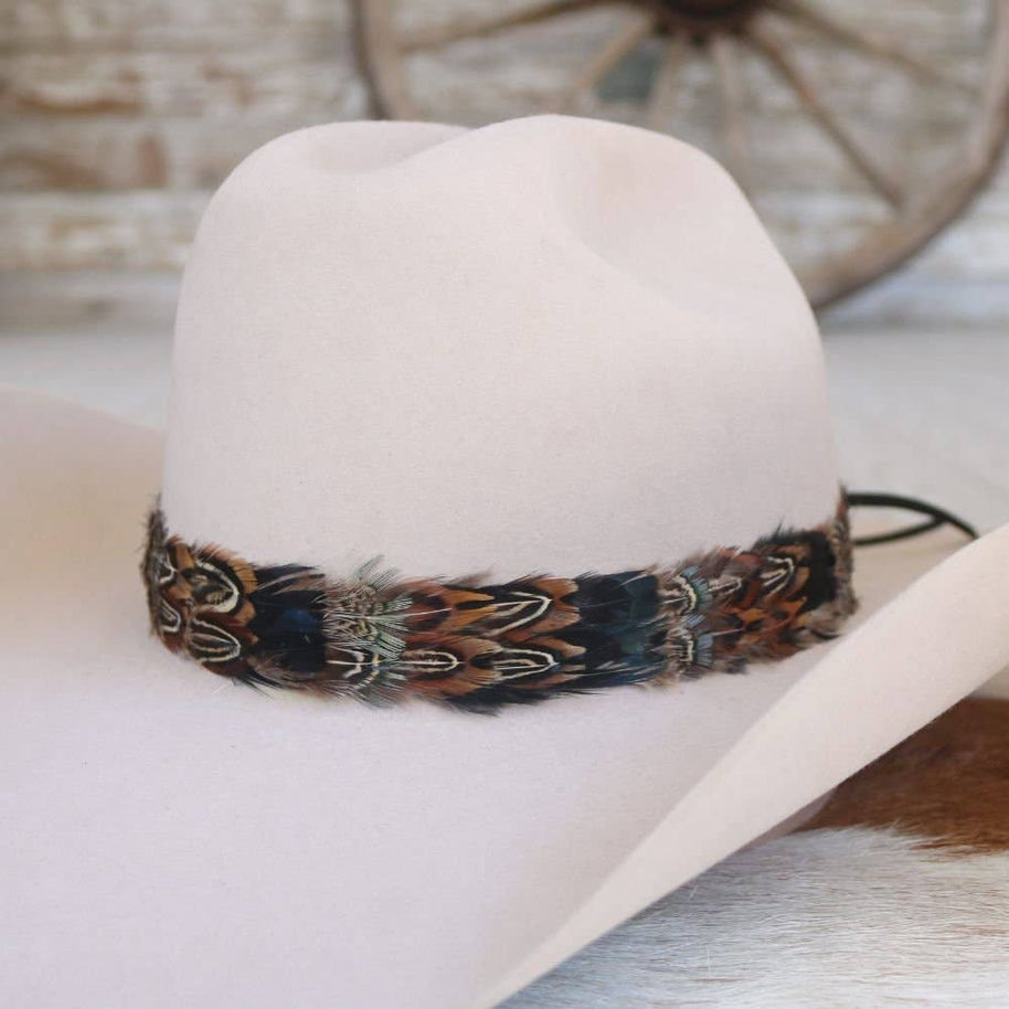 Shea Feather Hat Band