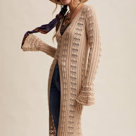 Crochet Longline Cardigan / Duster