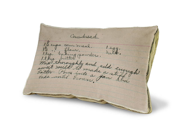 Cornbread Recipe Pillow