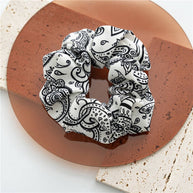 Paisley Print Scrunchies