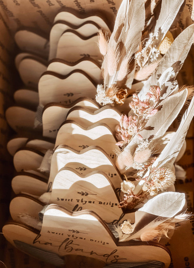 Women's Brass & Silk Hatband