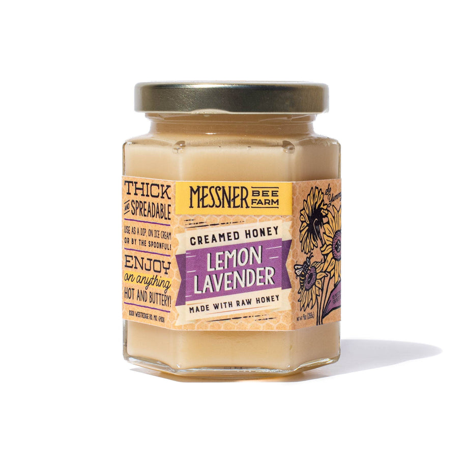 Lemon Lavender Creamed Honey, 9oz