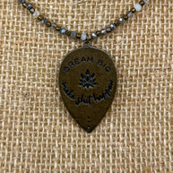 Dream Big Necklace in Bronze