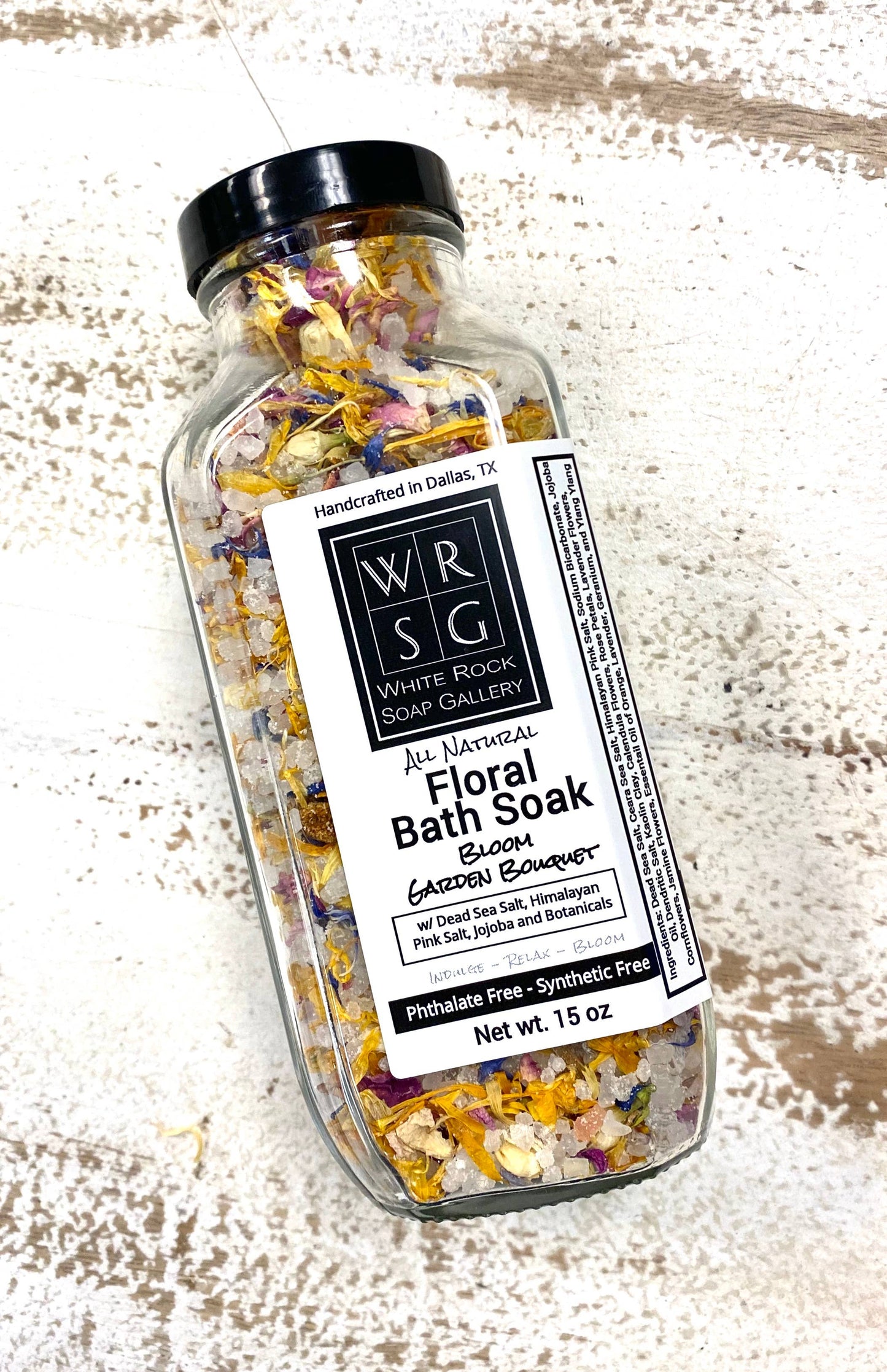 White Rock Soap Gallery - Floral Bath Soak