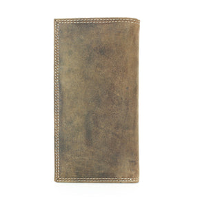 Rodeo Wallet with Embossed Bison Skull ABMW