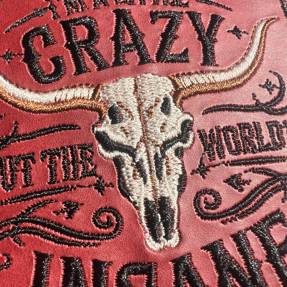 Trucker Iron On Hat Patch - I’m a Little Crazy