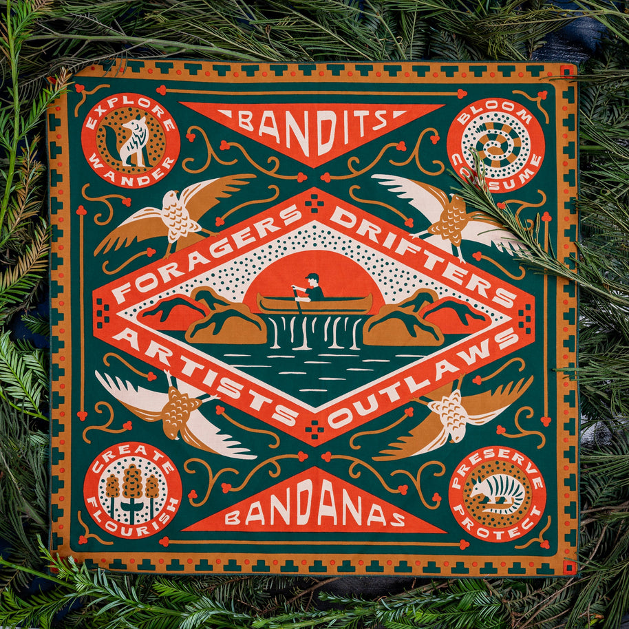 "Greenbelt" Organic Bandana