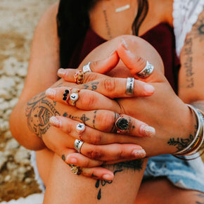 Dandelion Open Back Ring