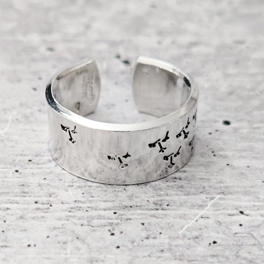 Dandelion Open Back Ring